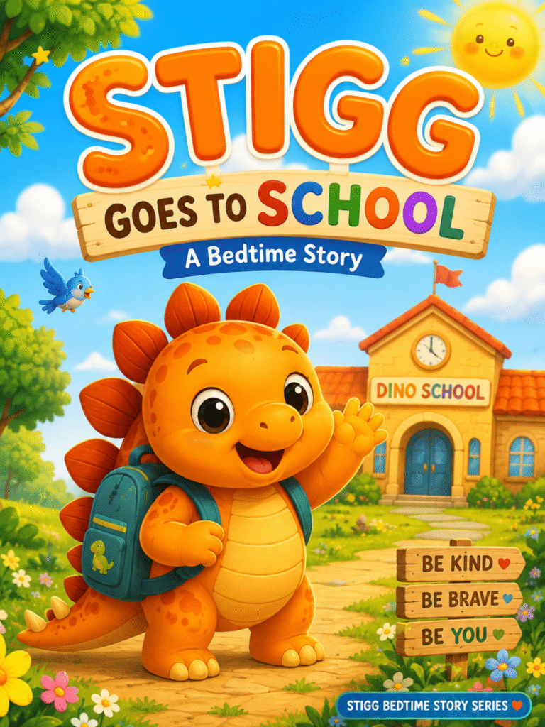 STIG Goes to School – children's book cover